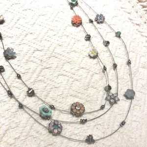 Jewelry - 5/$30 Layered, Floral Necklace Jewelry - 5/$30 Layered, Floral Necklace